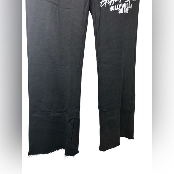 GFTD LA STACKED SWEATPANTS WASH BLACK- ERA PANT NWT - Picture 3 of 8
